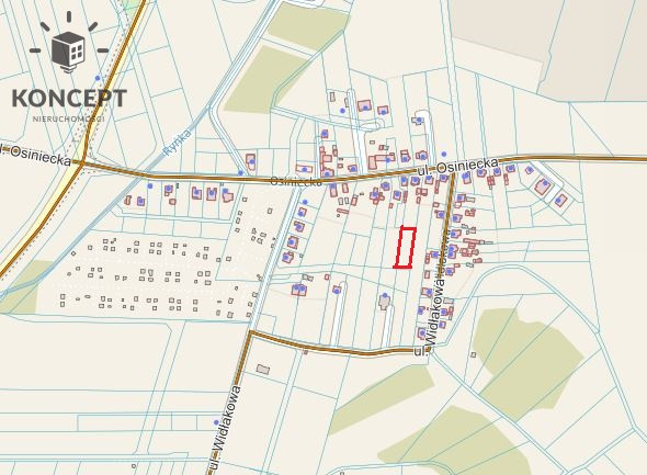 Działka budowlana - ul. Osiniecka miniaturka 8