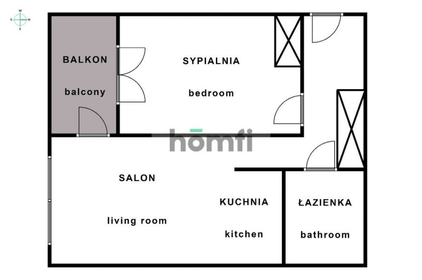 Zabłocie, Ślusarska, 54m²: doskonałe 2 pokoje miniaturka 15