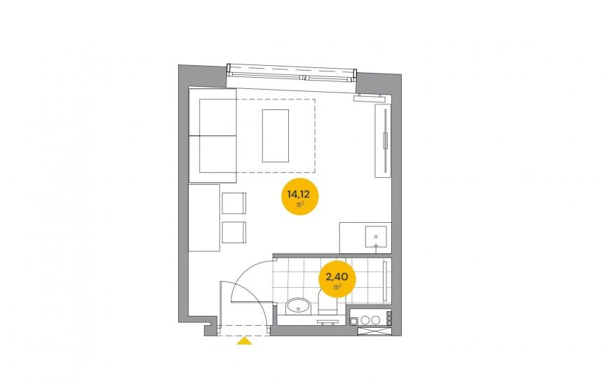 APARTAMENT 16,52 M2 W SAMYM CENTRUM miniaturka 12