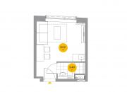 APARTAMENT 16,52 M2 W SAMYM CENTRUM miniaturka 12