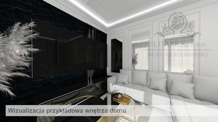 Dom w zab. bliźniaczej 138,86m2 z pompą ciepła/ Lutynia, gm. Miękinia miniaturka 7