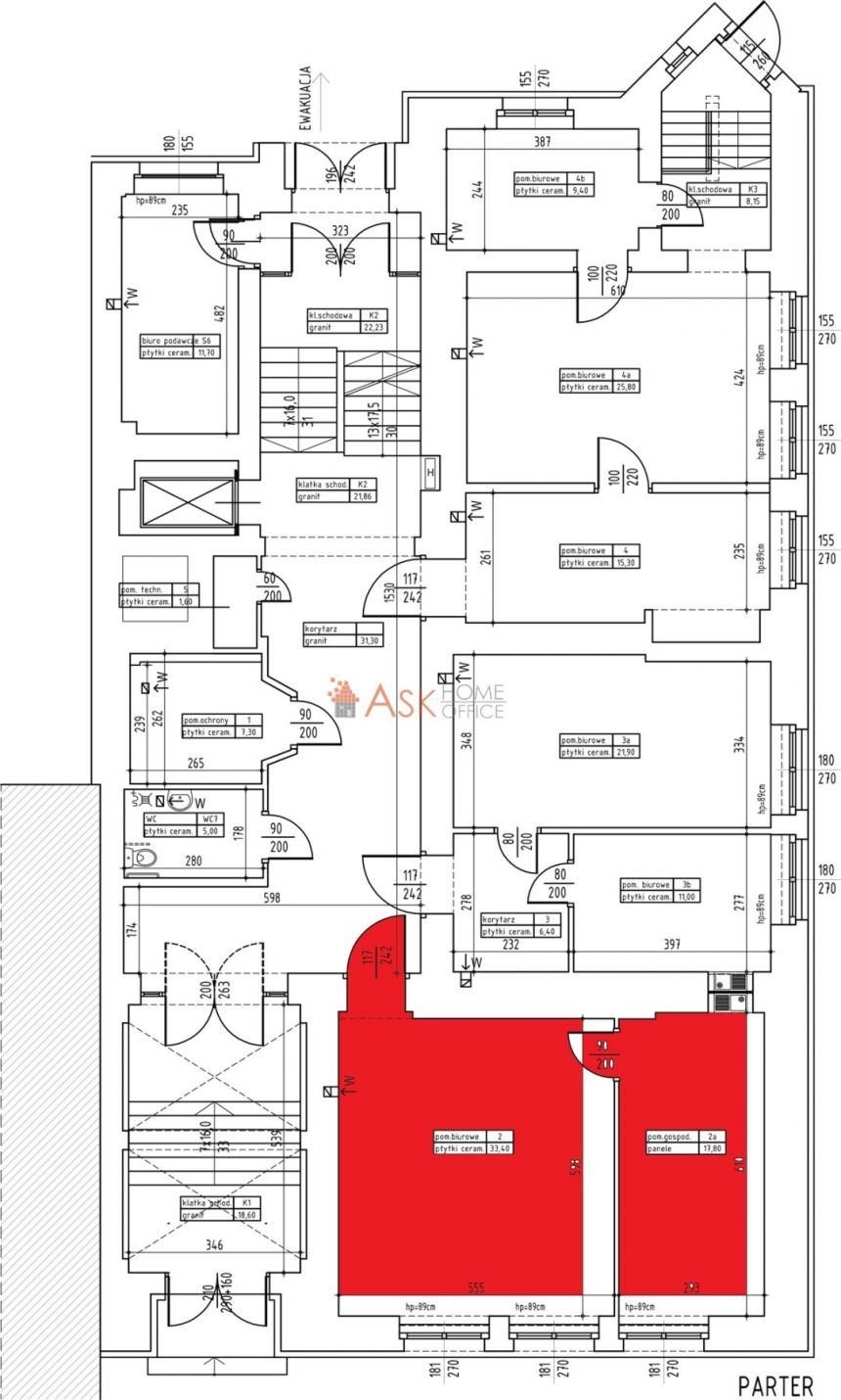 Wrocław Stare Miasto, 1 380 zł, 46 m2, parter miniaturka 6