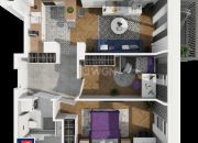 Gdańsk Siedlce, 712 749 zł, 49.24 m2, kuchnia z oknem miniaturka 3
