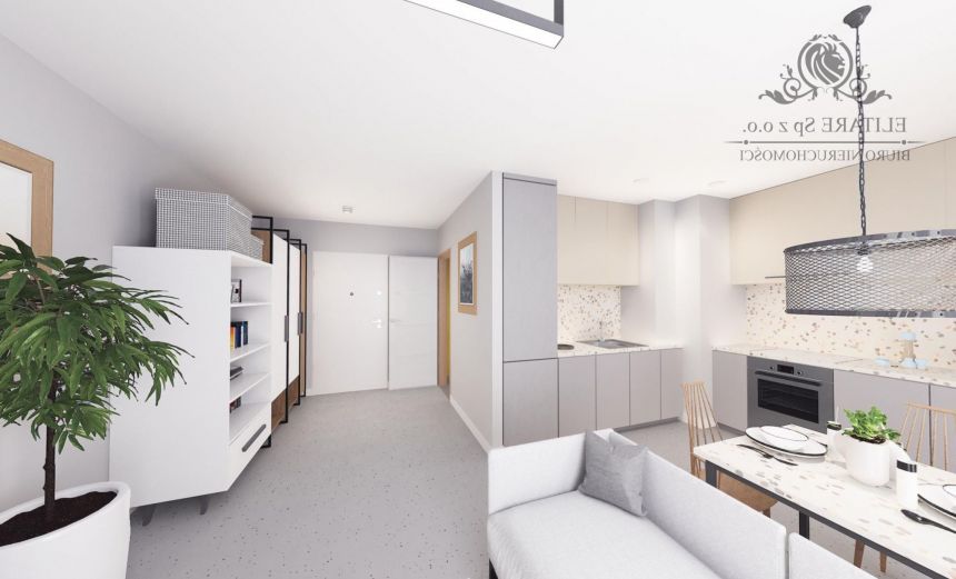 GOTOWE/Mieszkanie 1pok, 30,82m2 z balkonem /Wrocław Szczepin - zdjęcie 1