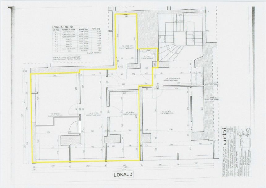 Lokal biurowy w centrum 72m2 Ip. miniaturka 2