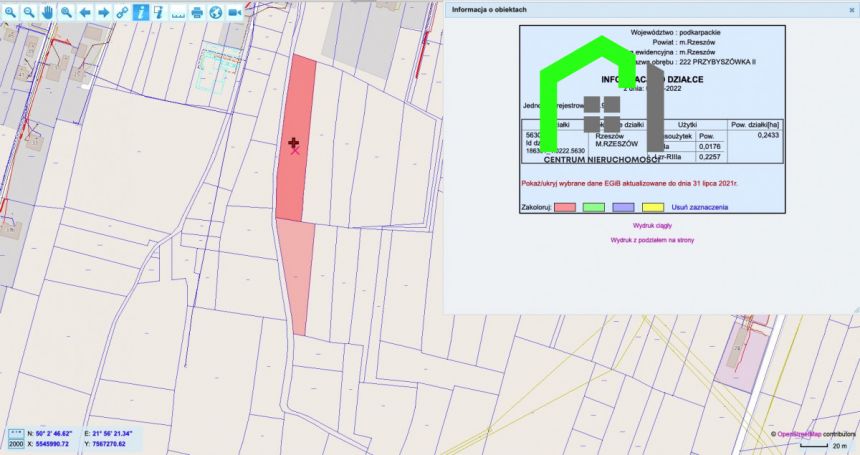 Rzeszów Świdrówka, 250 000 zł, 10 ar, inwestycyjna miniaturka 5