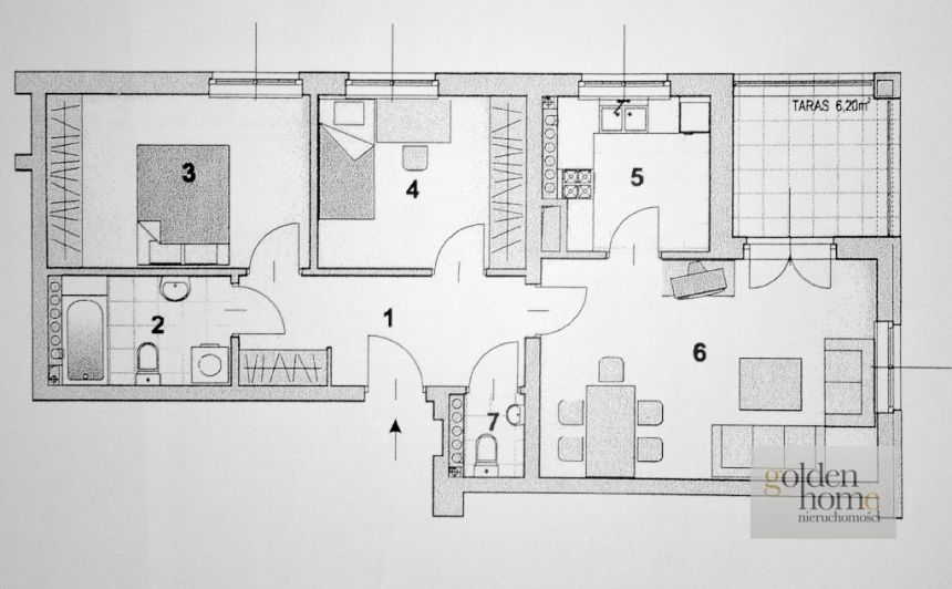 Poznań Naramowice, 2 900 zł, 64.4 m2, M4 miniaturka 11