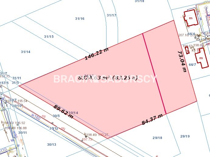 Kraków, 16 000 zł, 80 ar, woda w drodze miniaturka 5