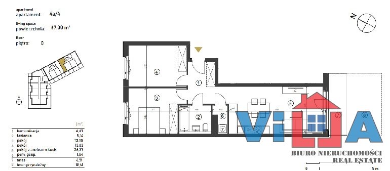 PIĘKNE 3 POKOJOWE W APARTAMENTOWCU ! miniaturka 4