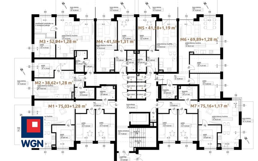 Wieluń, 347 194 zł, 38.62 m2, oddzielna kuchnia miniaturka 5