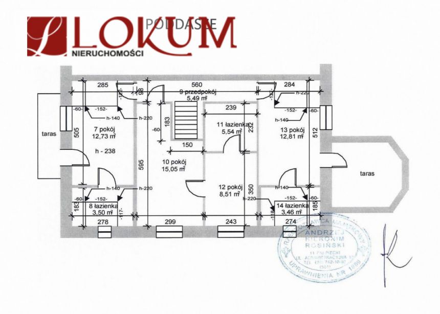 Ukta, 1 280 000 zł, 300 m2, z cegły miniaturka 23