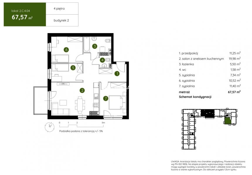 Smart Apartament na Prądniku Białym blisko Zieleni miniaturka 3