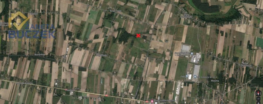 Nowe Gnatowice, 365 000 zł, 59.46 ar, droga dojazdowa utwardzona miniaturka 4