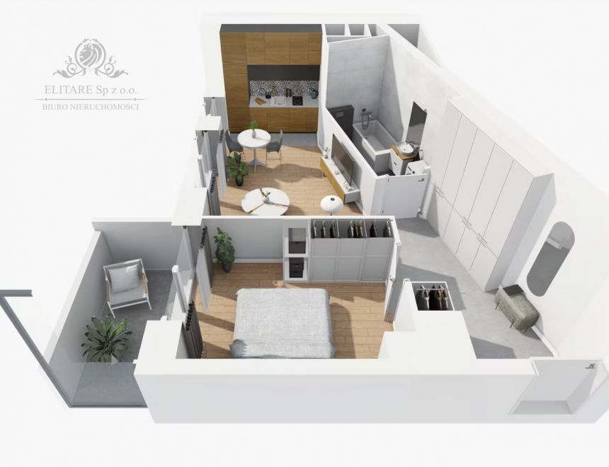 Mieszkanie 39,12m2 w inwestycji blisko Dworca Głównego/Stare Miasto miniaturka 6