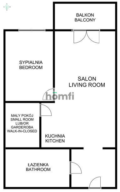 Jasne mieszkanie 2 pok 45 m2 Wieliczka Park miniaturka 14