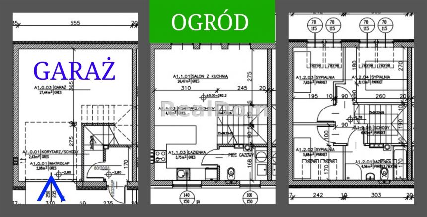 Segment z garażem / obok Kraków Swoszowice miniaturka 16