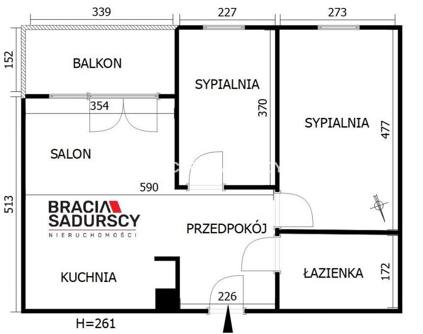 3 pok w wysokim standardzie ul. Lipska. miniaturka 19