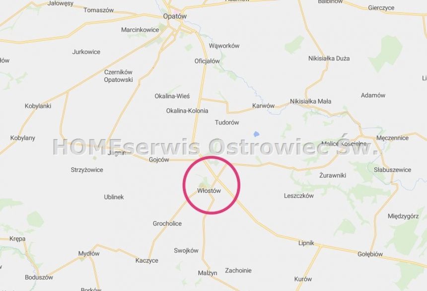 Działka 2000 m2 na sprzedaz Włostów k/Opatowa miniaturka 11