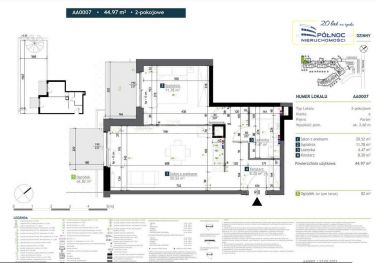 Dwa pokoje + ogródek 82m2 na Tarchominie IIQ 2025