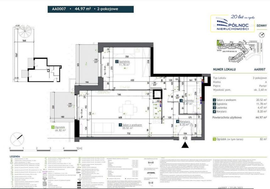 Dwa pokoje + ogródek 82m2 na Tarchominie IIQ 2025 miniaturka 1