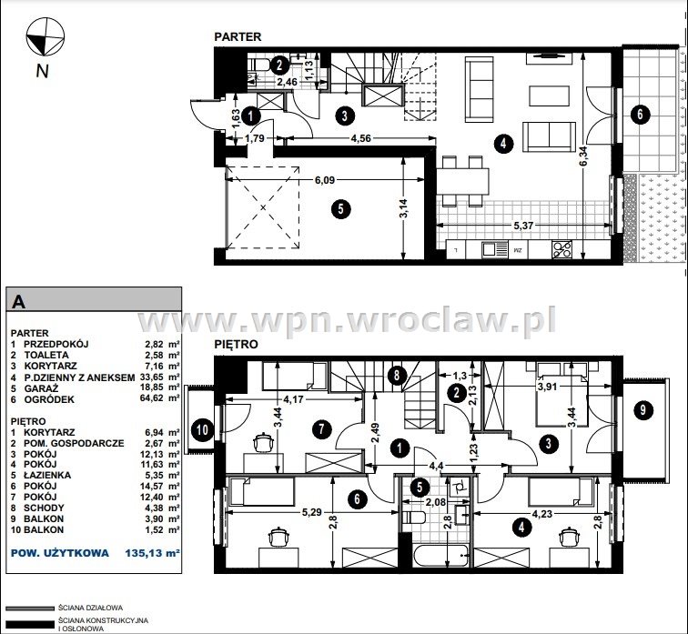 Komfortowy dom 135mkw w cenie mieszkania, Miękinia miniaturka 2