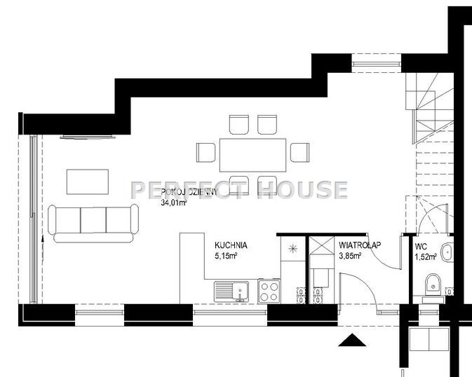 Nowoczesny bliżnak Podolany miniaturka 5