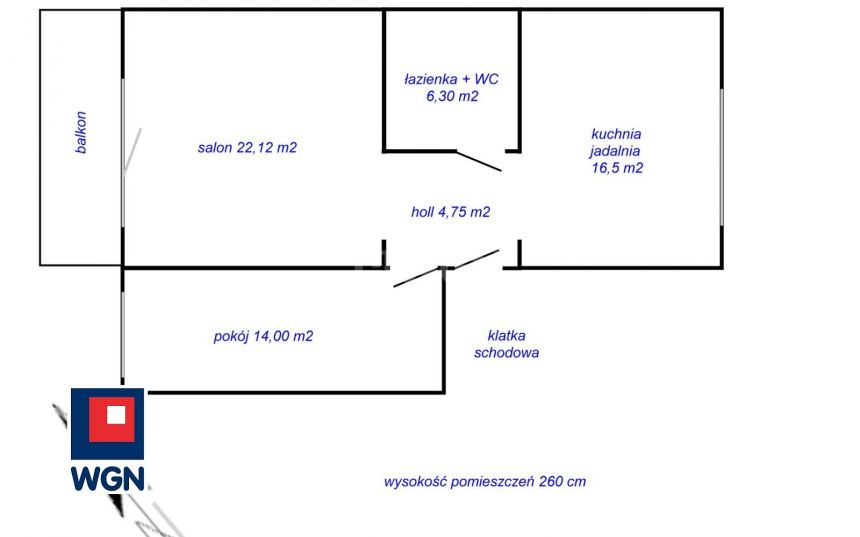 Radomsko, 449 000 zł, 63.67 m2, z loggią miniaturka 8