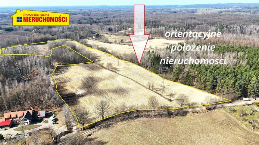 Grunt siedliskowy w otoczeniu lasu ok. 2,5 km od J - zdjęcie 1
