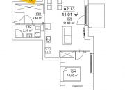Kraków Stara Krowodrza, 696 000 zł, 41.01 m2, M2 miniaturka 2
