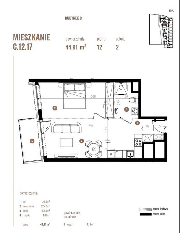 Piękny apartament, 600m od Rynku/Bulwary Odrzańskie miniaturka 20