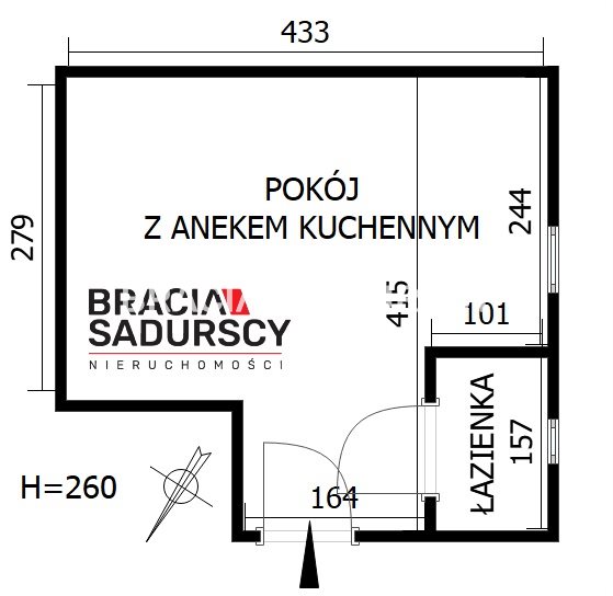 Tauron Arena, tramwaj, kawalerka do wejścia miniaturka 18