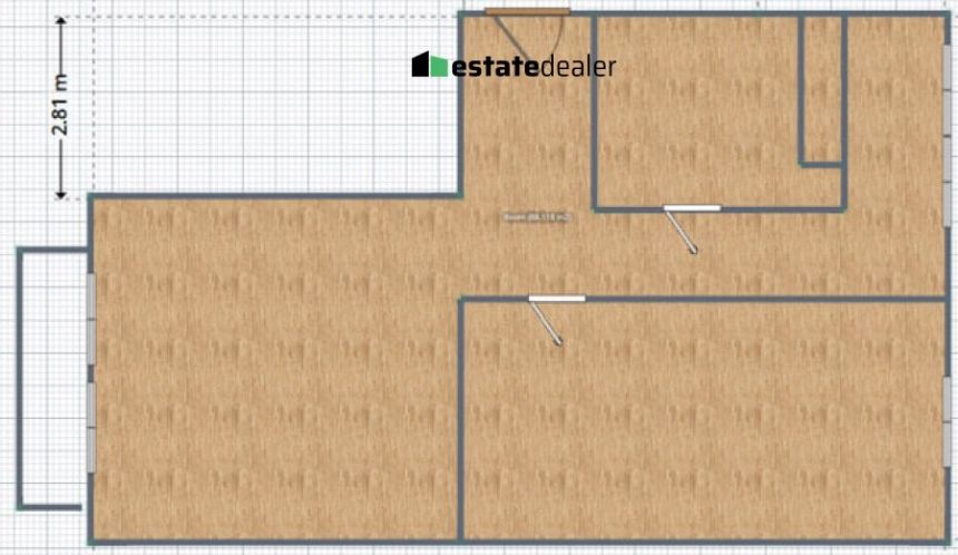 Kraków Krowodrza, 690 000 zł, 42 m2, pietro 4 miniaturka 11
