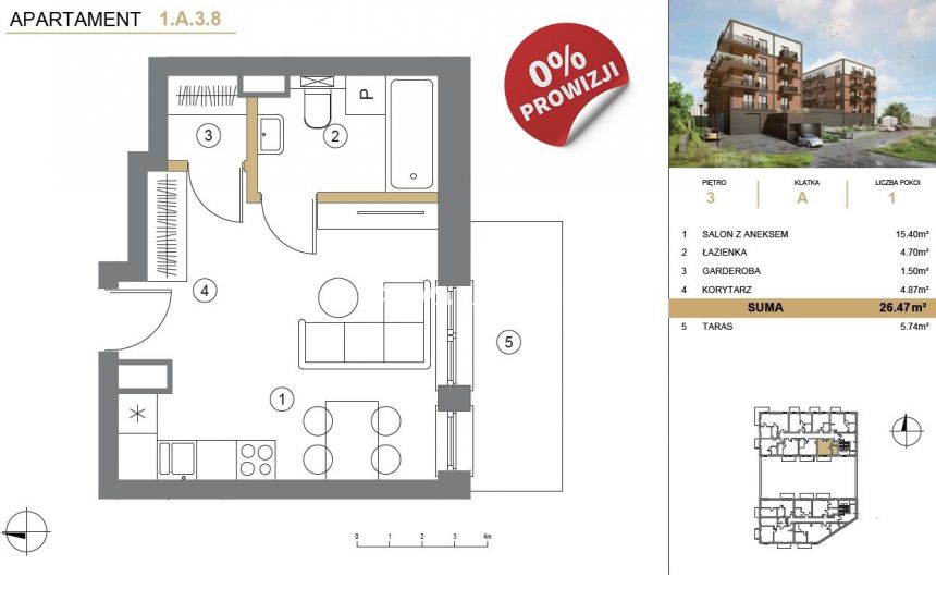 Mieszkania stan deweloperski Wieliczka centrum!! - zdjęcie 1