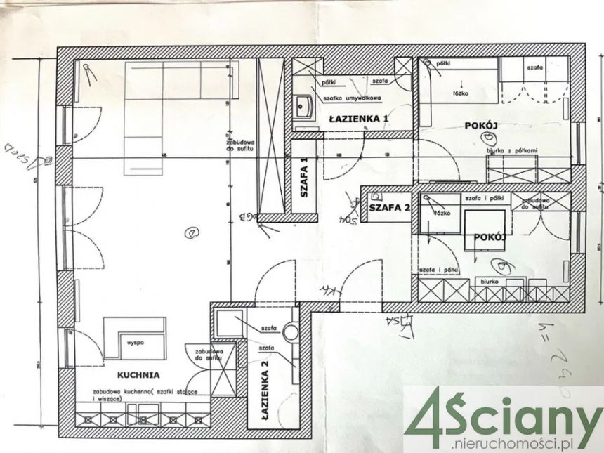 Warszawa Mokotów, 1 350 000 zł, 75.05 m2, 3 pokojowe miniaturka 7