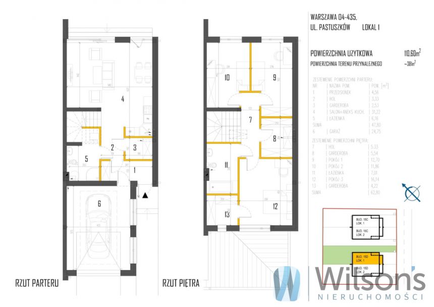 Warszawa Stary Rembertów, 1 260 000 zł, 135 m2, z pustaka miniaturka 8