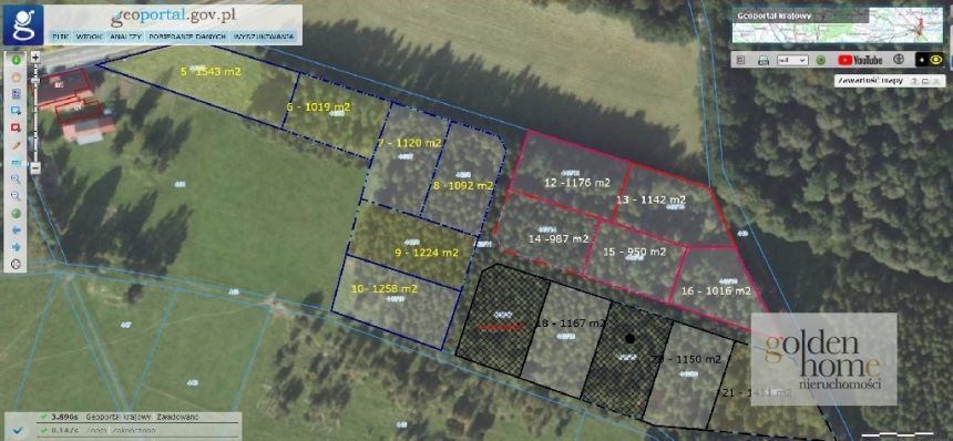 Świecie, 108 500 zł, 9.87 ar, prostokątna miniaturka 6