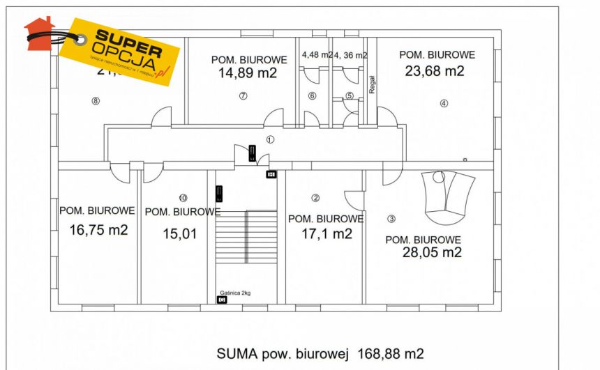 Kraków Czyżyny, 816 zł, 24 m2, pietro 2, 3 miniaturka 11