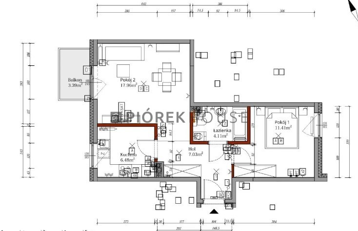 2-pokojowe mieszkanie na Woli miniaturka 12