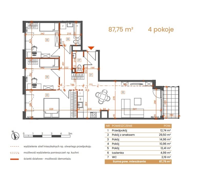 Katowice-mieszkania z widokiem na zieleń i miasto! miniaturka 3