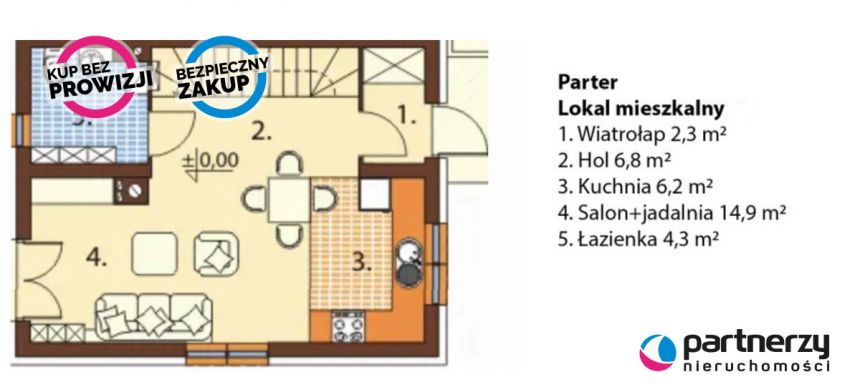 Kolnik, 550 000 zł, 72.96 m2, bliźniak miniaturka 3