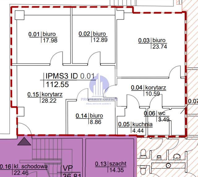 Wola: biuro 117,60 m2 - zdjęcie 1