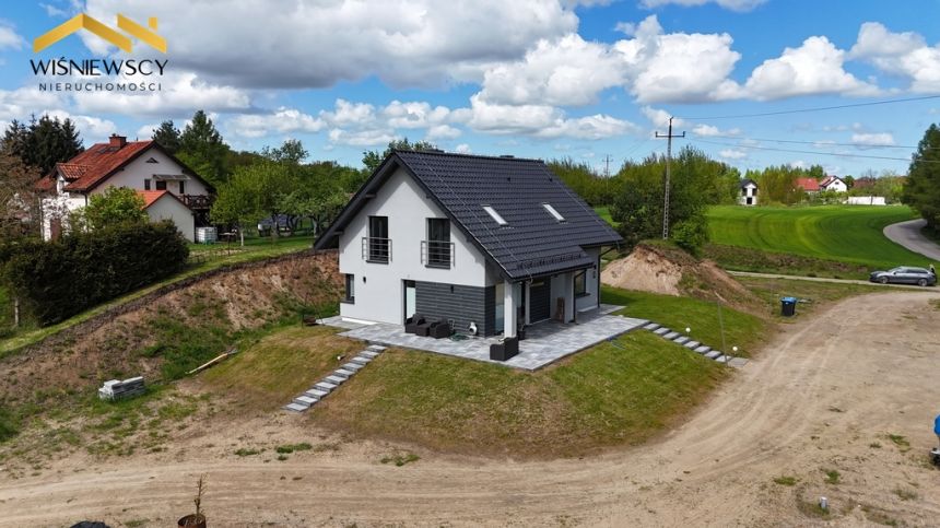 Energooszczędny dom wolnostojący, Małdyty, 135 m2 - zdjęcie 1