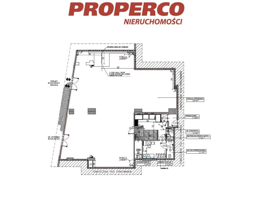 Lokal usługowo-handlowy 272m2, parter, Hala Wola miniaturka 4