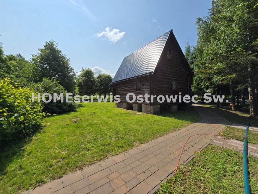 Dom z bali góralski Czerwona Góra działka 4600 m2 miniaturka 6