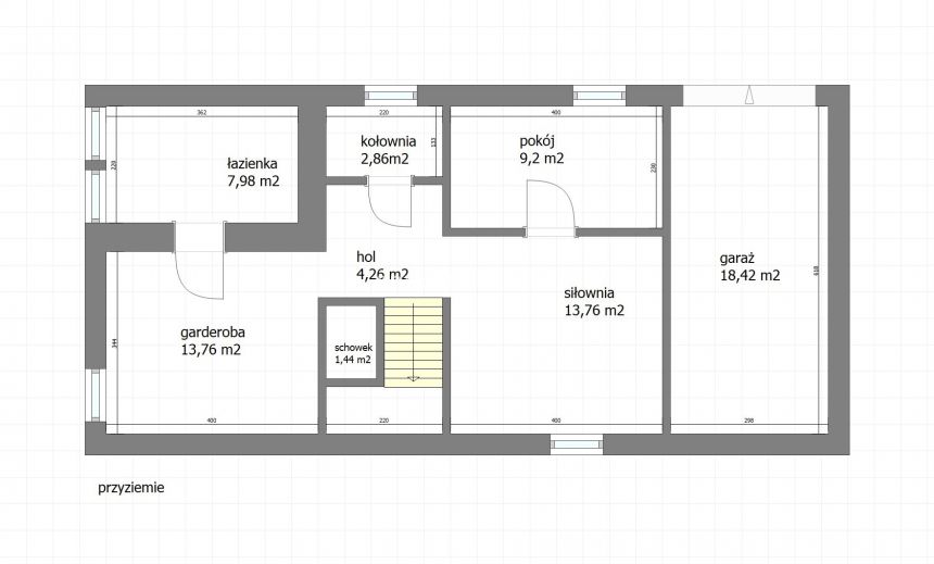 Kraków Czyżyny, 3 500 000 zł, 230.03 m2, 5 pokoi miniaturka 13