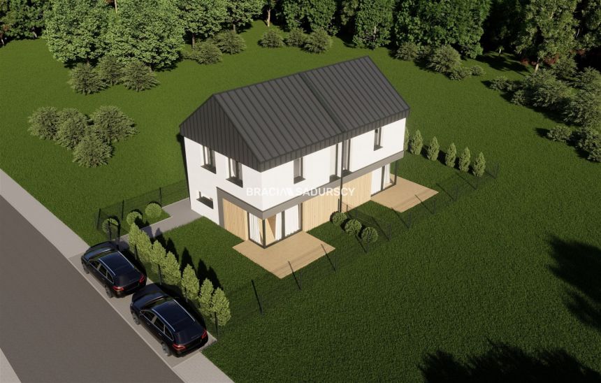 3pok.65m2  dwupoziomowe/nowoczesna bryła budynku miniaturka 8