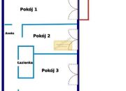 Okazja, 3 pokoje, 58m2, 600m od Rynku Głównego miniaturka 10