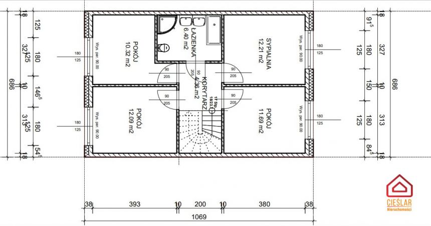 Bydgoszcz Czyżkówko, 790 000 zł, 120 m2, do wykończenia miniaturka 9