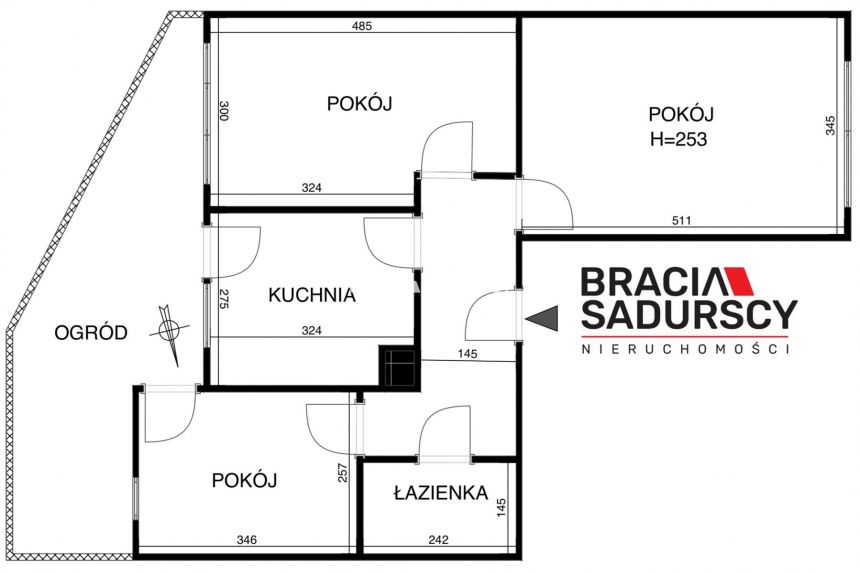 Kraków Azory, 875 000 zł, 60.37 m2, parter miniaturka 16