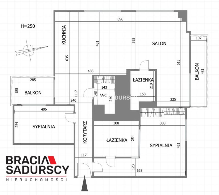 Pszczelna: 100m2 + 2 balkony, 2 miejsca parkingowe miniaturka 3